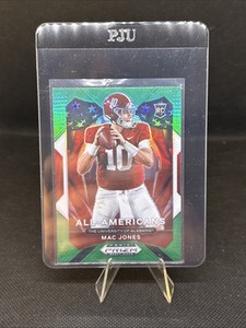 2021 Panini Prizm Draft Picks - All-American Green Prizm #183 Mac Jones (RC)