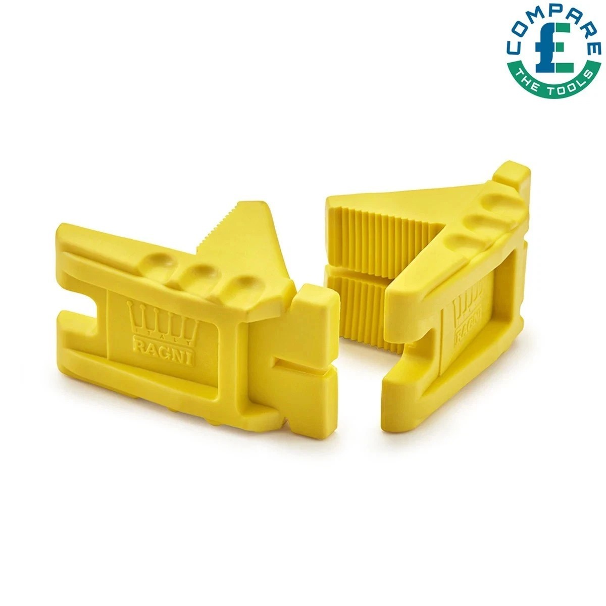 Ragni RCB-Y2 Yellow Robust Brickies Rubber Corner L Shape Brick Line Block
