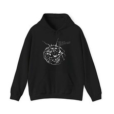 Death Grips Death Album Tour Merch Crouching Black Pullover Hoodies - All Sizes