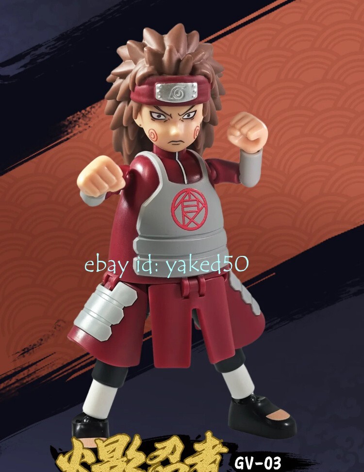 Figura Modelo Akimichi Chōji Choji Naruto 4" Blokees Toys v3