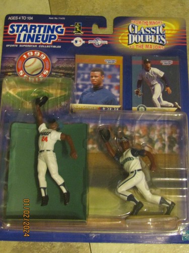 1999 Starting Lineups Ken Griffey Jr. Mariners SB Spirit set Minors to Majors