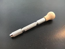 Pin Vise Swivel with Wood Handle