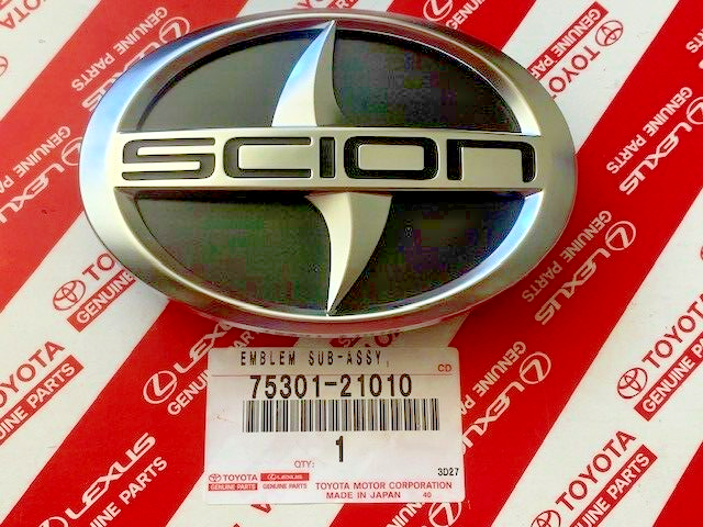 New OEM Scion tC 2011-2014 Front Grille Emblem 75301-21010 | eBay