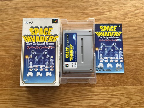 Space Invaders: The Original Game JPN Nintendo Super Famicom SNES SFC Arcade