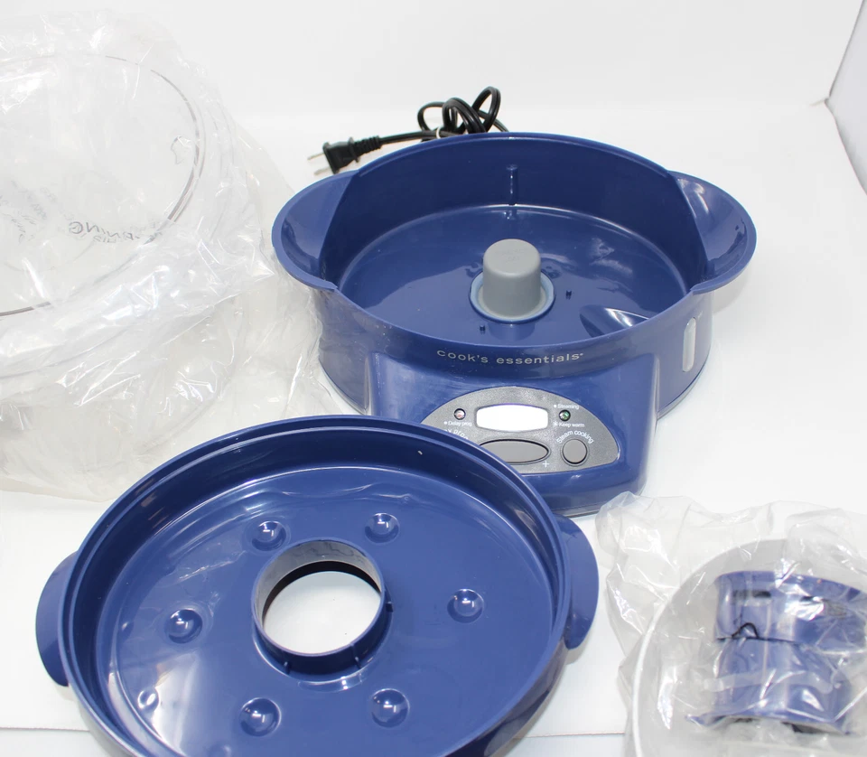 Cook's Essentials Modelo 97503 Vaporizador Digital 3 Niveles con Arroz Sin Manual Foto 4 de 4