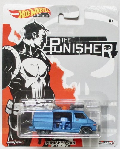 2019 HOT WHEELS RETRO ENTERTAINMENT THE PUNISHER VAN BLUE COMBINED SHIPPING - 第 1/1 張圖片