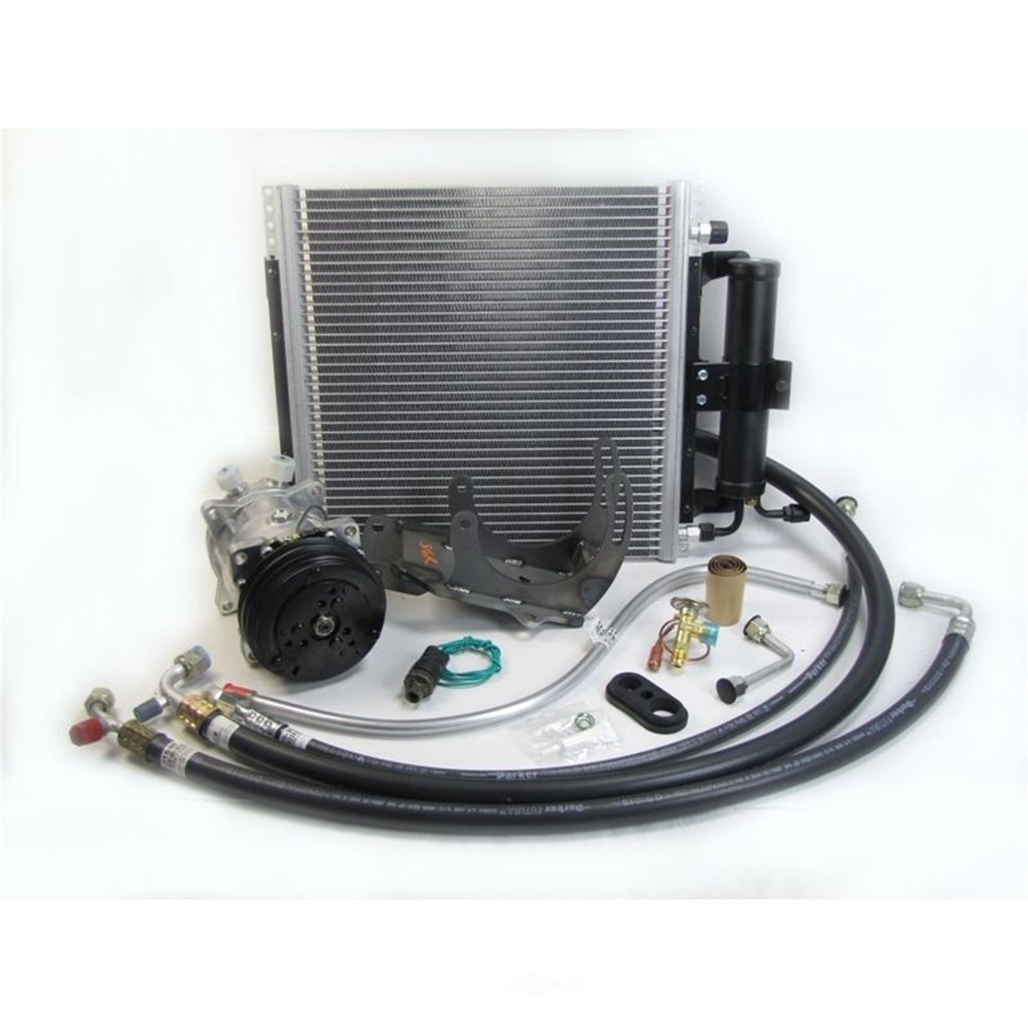 A/C Compressor Conversion Kit-Under Hood Performance/Compressor ...