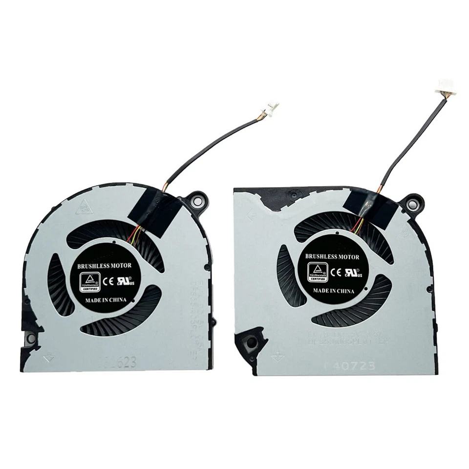 For Acer Nitro 5 AN515-43 AN515-54 AN517-51 Laptop CPU & GPU Cooling Fan Set
