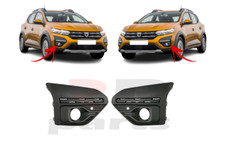 Für Dacia Sandero Stepway 21 - Neu Vorne Stoßstange Side Gitter Pdc Loch Paar