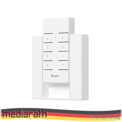 Sonoff RM433R2 + Base 8 Tasten Mehrzweck Fernbedienung RF433Mhz Remote Bridge TX
