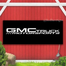 GMC Automotive Wall Decor Truck motorsports Best Banner Sign