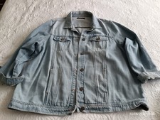 Womens Simply Be Oversized Light Blue Denim Jacket Size 22 