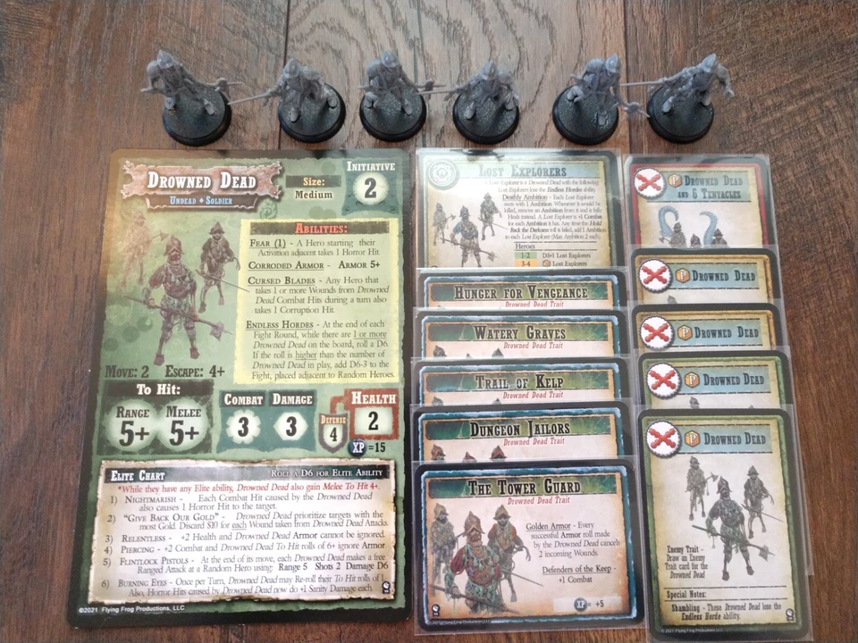 Shadows Of Brimstone DROWNED DEAD Valley of the Serpent Kings Swamps of Jargono - Image 2 of 4