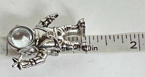 Ganz "Little Moon Man" Astronaut Charm Figurine +Poem Card 1" Challenges Believe - 第 6/7 張圖片