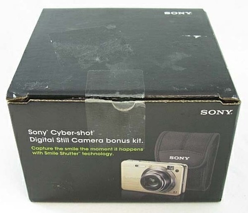 Sony Cyber-Shot W150 Akcesoria + Pudełko BEZ APARATU TAKIEGO JAK JEST - Zdjęcie 1 z 4