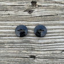 SUGINO BMX CRANK DUST CAPS BLACK FOR OLD SCHOOL CT MAXY CROSS SUPER GT