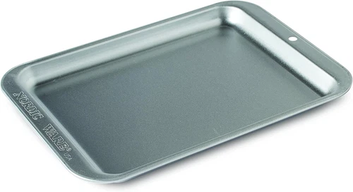 Nordic Ware Naturals Compact Baking Sheet - Natural Uncoated Aluminum, Toaster O