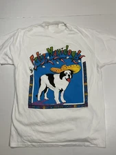 Vintage 90's Big Dogs Feliz Navidog Shirt Unisex Cotton Size S to 5XL EN371