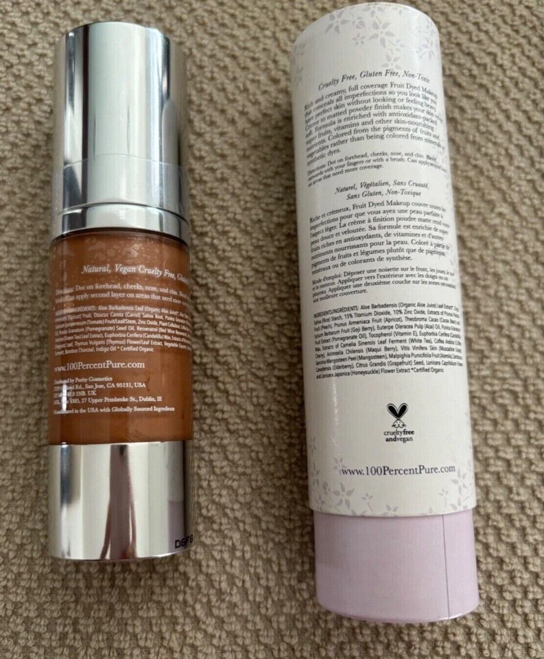 100% Pure Fruit Pigmented Healthy Foundation - COLOR Toffee 1 fl oz/ 30ml - Image 2 of 3