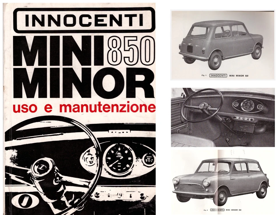 INNOCENTI Mini Minor 850 1967- USO E MANUTENZIONE! - Driver’s Handbook - Immagine 4 di 4