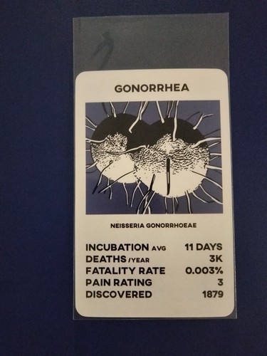 2018 Deadly Disease☠ Trumps novelty Trading Cards (you pick) pack fresh - Picture 4 of 32