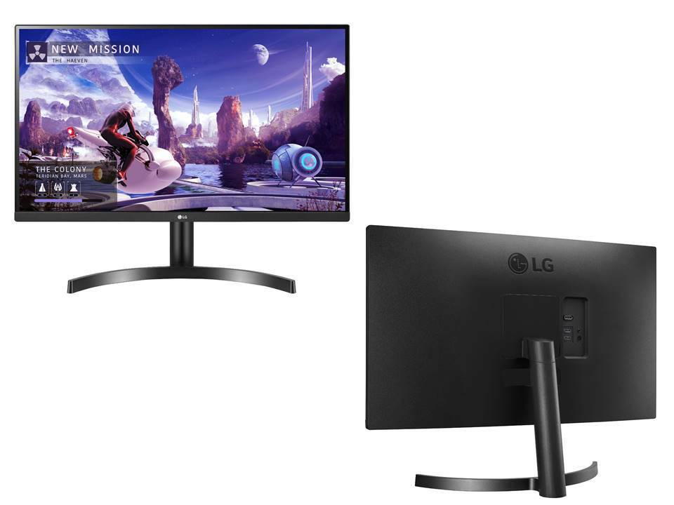 MONITOR LG 27 ( 27QN600-B ) PANEL IPS, QHD 2560X1440, 75HZ - 5MS