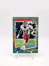 2023 Donruss Optic Green Hyper Prizm Chamarri Conner RC Kansas City Chiefs #255