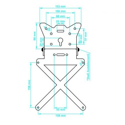 Para Cagiva X-Tra 1000 Set Moto Placa Universale + Supp.targa + Catar - Imagen 2 de 7