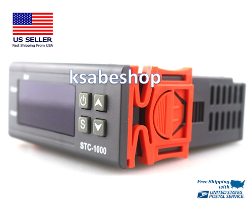 STC-1000 Digital Temperature Controller AC 110-220V Thermostat Aquarium Sensor - Picture 5 of 8
