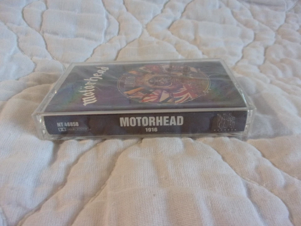 MOTORHEAD 1916 CASSETTE NEW SEALED 1991 HEAVY METAL LEMMY I'M SO BAD + RAMONES - Image 3 of 4