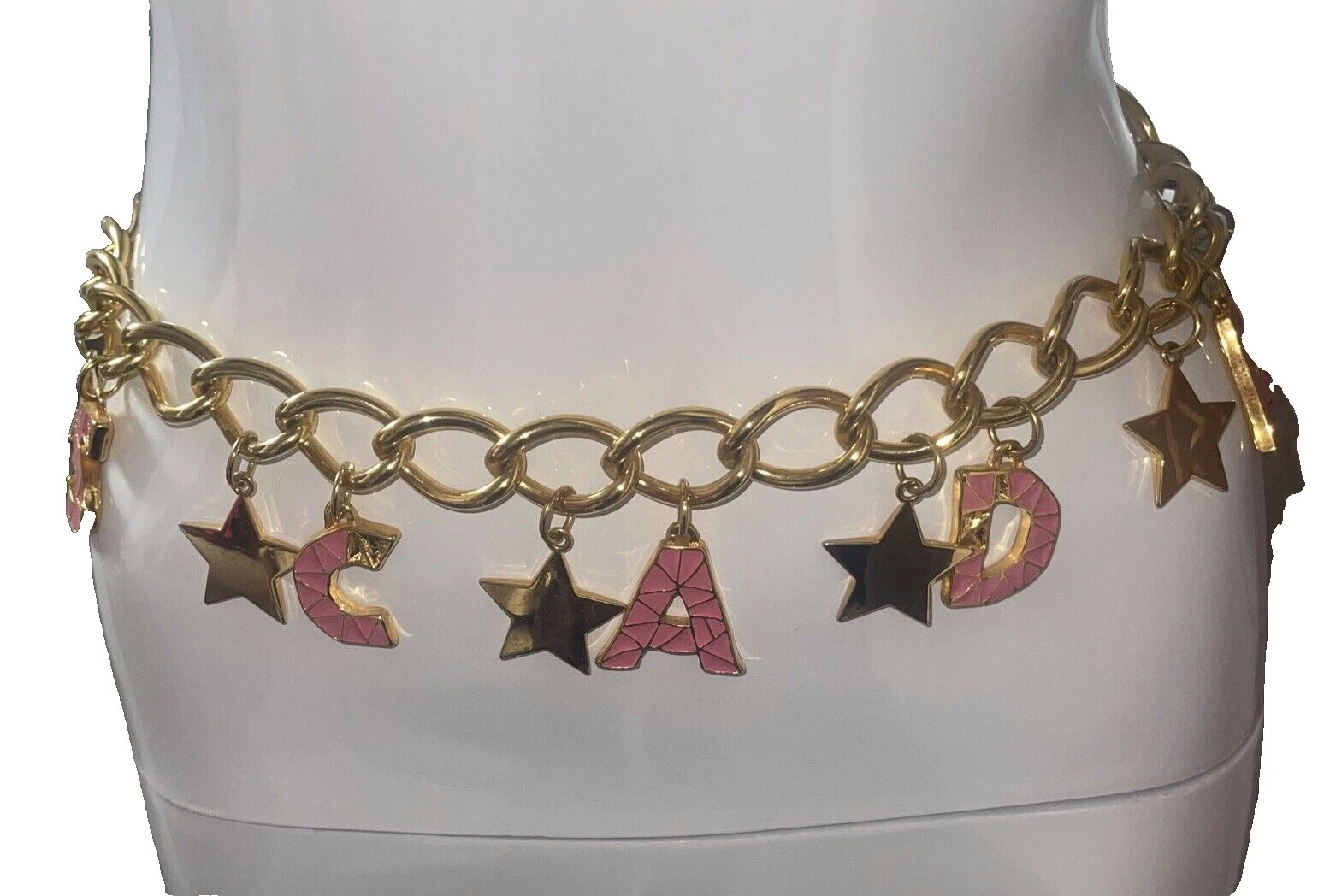 Glam Rock Leather 1990s Vintage Belts