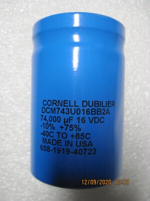 DCM743U016BB2A  CORNELL DUBILIER  CAPACITOR