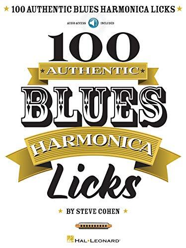 100 Authentic Blues Harmonica Licks by Steve Cohen (Book, 2014) - Image 5