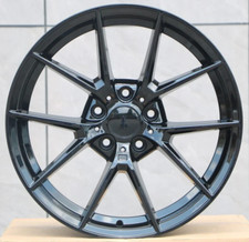 18 Black Cs Style Wheels For Bmw 323 330 325 328 335 Z3 Z4 18x8 35 5x120 Set 4