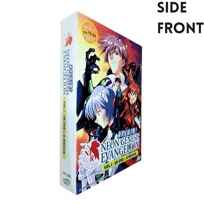 DVD Anime Neon Genesis Evangelion (Vol. 1-26 End) + 6 Movies TV