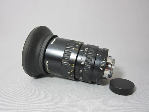 TINY 3" TAMRON SONY 12.5-50MM ZOOM C-MOUNT LENS for BOLEX 16MM MOVIE CAMERA