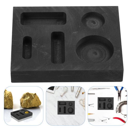 Metal Casting Kit Graphite Ingot Mold Small Melting Gold Tool Graphite Casting - Picture 8 of 12
