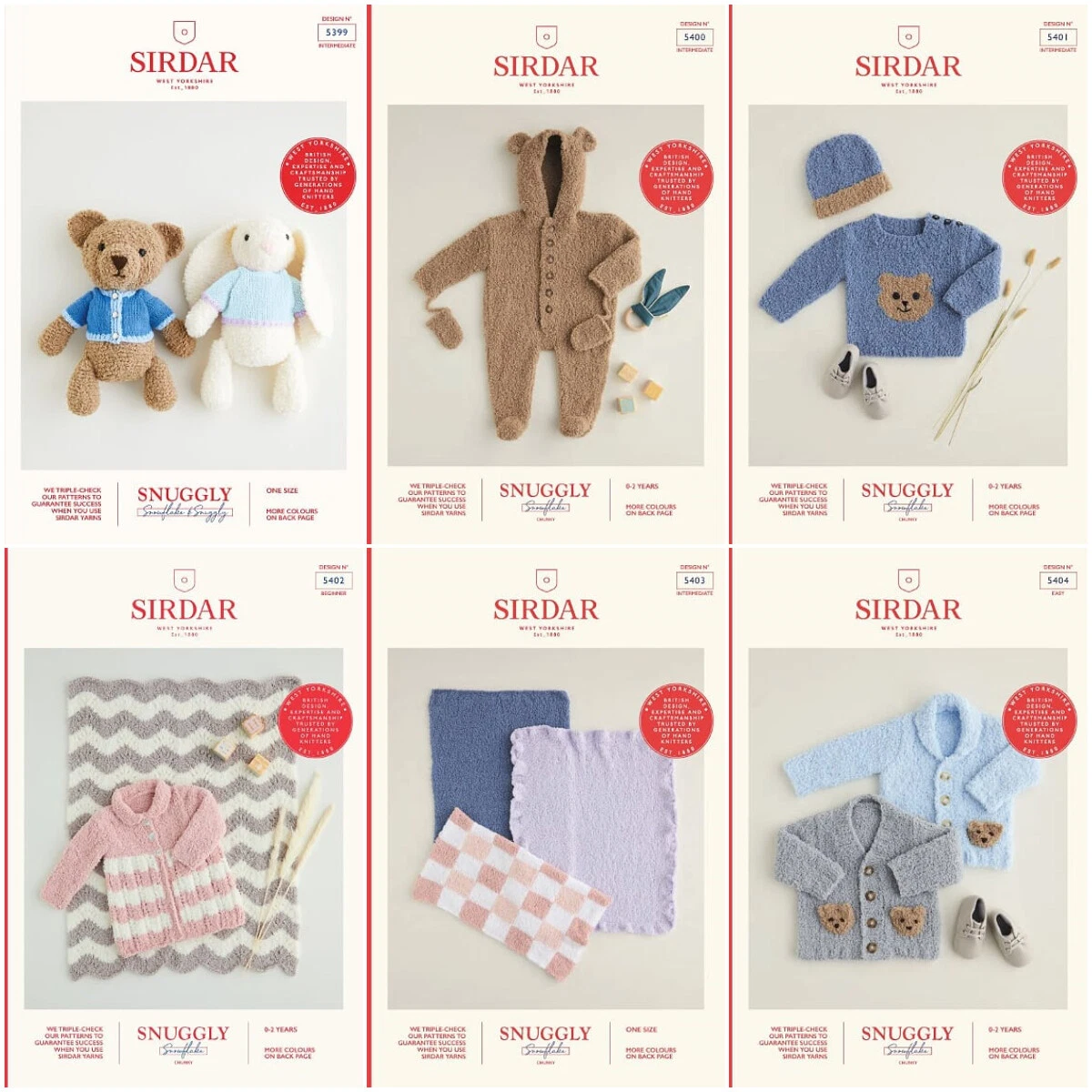 Sirdar Snuggly Chunky Snowflake Patterns OUR PRICE 2.90