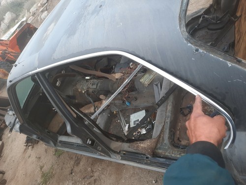 1982-1987 JAGUAR XJ6 SIDE PAIR CHROME TRIM FINISH COVERS LEFT side - Picture 2 of 12