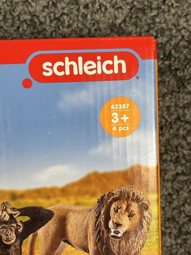 Schleich Wild Life Africa Starter Set - 4 piezas animales salvajes para edades...  - Imagen 2 de 3