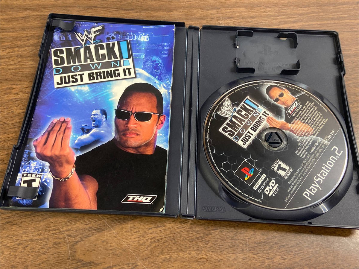 PlayStation - PS★WWF SMACKDOWN 海外版 北米版 ハガキ付 PS☆WWF SMACKDOWN 海外版 北米版 ハガキ付