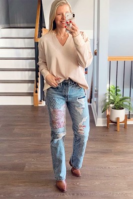 KanCan High Rise 90s Boyfriend Jeans 