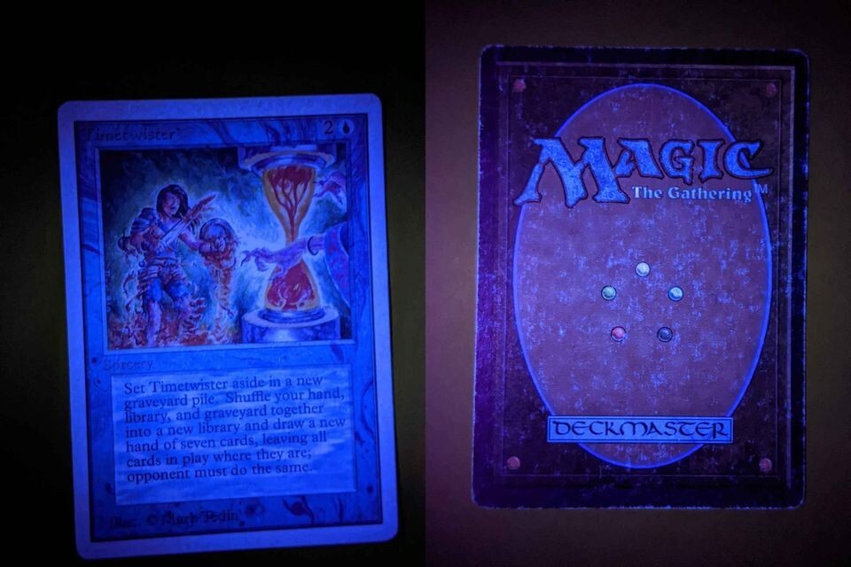 Timetwister unlimited MTG P9 old school - Magic the
