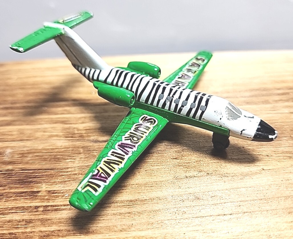 Matchbox 2000 Cessna Citation Jet Aircraft Safari Survival Plane