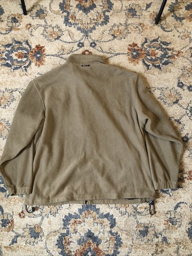 Remington Mens Fleece Jacket Driftwood Brown Size XL Hunting Outdoors 90s - Picture 8 of 8