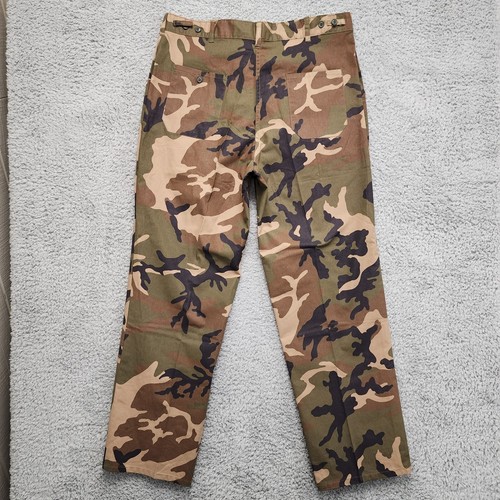 Vintage Winchester Camo Pants Mens Large (Fits as 36x32) Hunting Cotton Canvas - Picture 6 of 17