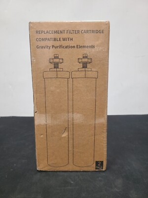 Virgeo BB9-2 Water Filter 2 Pack New Sealed