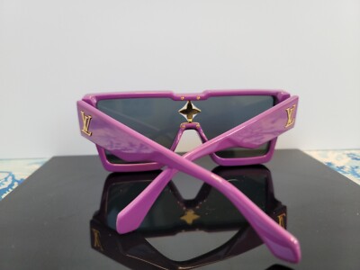 Louis Vuitton Purple Cyclone Sunglasses | eBay