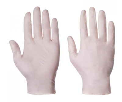 1 x Case Supertouch MEDICAL CLEAR Latex PF Einweghandschuhe (1000) - LARGE