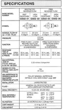 STERLING GS020500N 2/2 NORMALLY CLOSED CARTRIDGE  VALVE